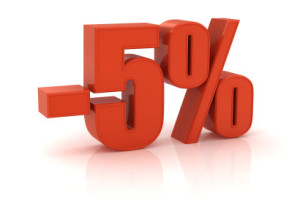 5% Off All Orders Of £10 5PercentOff